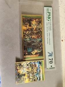 Cook Islands 2022 $2 7 Pillars of Humanity Knowledge 1/200oz Gold Note PMG 70  - Picture 1 of 6
