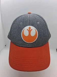 Star Wars Men One Size Fits Most Baseball Hat Gray Orange In Color - Picture 1 of 12