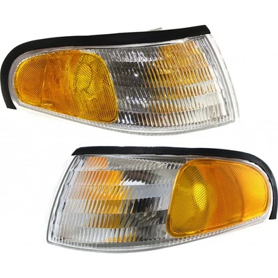 For 1994-1998 Ford Mustang Pair Park Lights Driver and Passenger - Image 1 of 3