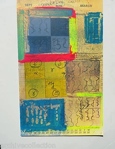 Chryssa Lithograph  Signed and Numbered Art - Picture 1 of 2
