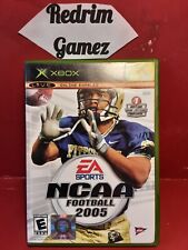 NCAA Football 2005 Black Label Original XBOX Video Games Arcade Sports