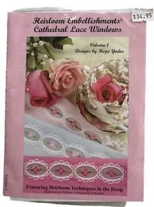Heirloom Embellishments Cathedral Lace Windows Vol 1 Hope Yoder Multi Format  CD - Picture 1 of 2