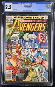 Vengadores #170 MARK JEWELERS VARIANTE INSERTADA - Abril 1978 - Marvel - CGC Grado 2.5 - Imagen 1 de 2
