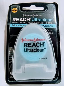 Reach Floss Ultraclean Mint Dental Floss NEW RARE DISCONTINUED Micro-Groove 30yd - Picture 1 of 2