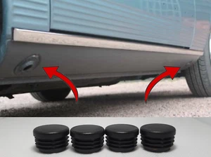 4x Wagenheberaufnahme Abdeckung Stopfen für Mercedes Benz SL R107 / SLC - Picture 1 of 5
