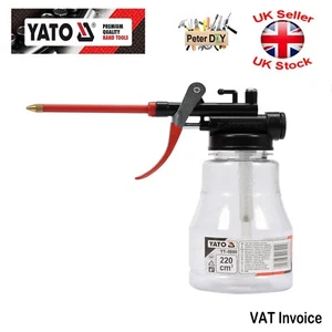 Yato Professional OILER OIL CAN WITH FLEXIBLE APPLICATOR 220ML YT-0690 - Picture 1 of 2