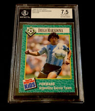 Diego Maradona ROOKIE RARE SI For Kids NM+ Argentina World Cup Soccer BGS 7.5