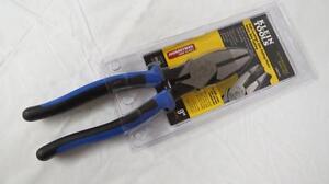 Klein Tools J2000-9NE Heavy Duty Side Cutting Pliers Insulated 9" Made in USA