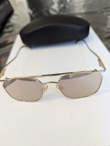 OROTON BRIAR 2103377 GOLD women's SUNGLASSES 55-18-145 RRP$229 Authentic - Picture 1 of 8