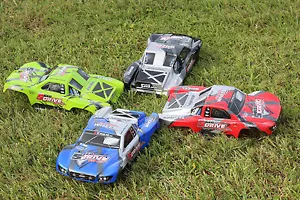 4 Stück 4x Farbe Custom Karosserien für Traxxas Slash 1/10 4x4 VXL Shell Cover 6811 - Bild 1 von 8
