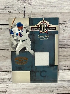 2005 Throwback Threads Throwback Collection Material #TC53 Sammy Sosa Jsy/500 - Picture 1 of 1