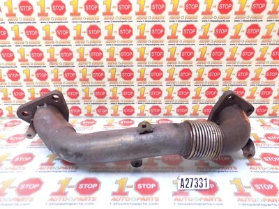 GMC SIERRA 3500 HD 2007-2010 colector de escape izquierdo tubo de salida 98066019 OEM Foto 1 de 4