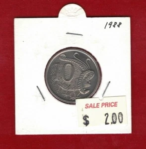 1988 Australia Ten Cent Unc - Picture 1 of 2