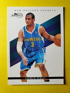 CHRIS PAUL 1117/2325 #TS-CP NEW ORLEANS HORNETS - 2008-09 TOPPS SIGNATURE BSK - Picture 1 of 3