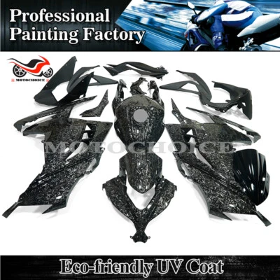 Fairing Kit +Tank Cover For Kawasaki Ninja 300 2013-2017 Forged Carbon Fiber ABS - Image 1 of 4