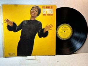 ERMA FRANKLIN Epic LN 3824 MONO HER NAME IS ERMA VG/VG+  LISTEN - Foto 1 di 1