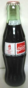 COCA-COLA 1992 ALBERTVILLE, FRANCIA OLÍMPICOS DE INVIERNO 8 oz botella de refresco completa sin abrir - Imagen 1 de 5