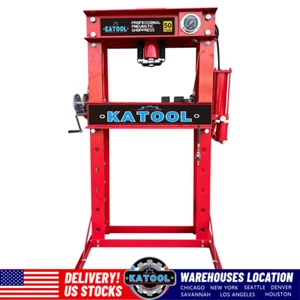 Motooltech 50 Ton Air Hydraulic Shop Press - Picture 1 of 7