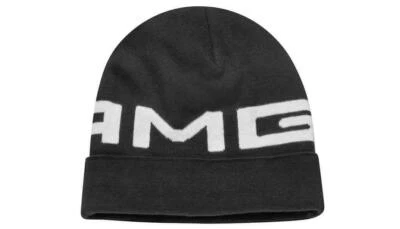Mercedes Benz AMG Original 2-Piece Set Knit Hat & Scarf Cotton New - Image 1 of 2
