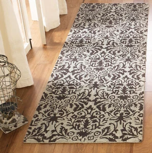 Safavieh Chelsea SAGE / CHOCOLATE 2'-6" X 8' Runner - HK368C-28 - Picture 1 of 2