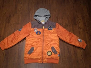 Disney Star Wars Rise of Skywalker Rebel Jacket size 11/12 152cm Youth Orange - Picture 1 of 17