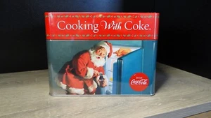 Coca-Cola Cooking With Coke" Tin Recipe Collection NEW - Picture 1 of 3