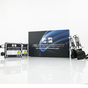 Autovizion SS Series H4 HB2 9003 4300K Bixenon OEM Color HID Xenon Kit 35 Watts - Picture 1 of 12
