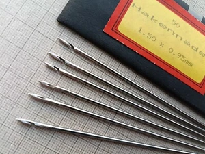 Cobbler Leathercraft Shoemaker Straight hook needles W. Germany - Picture 1 of 10
