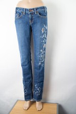 DOV by Denim Of Virtue Straight 27 (29 X 33) Women's Denim Jeans Medium Wash