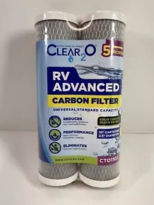 Clear2O Advanced CTO1102 Festkohlefilterpatrone Ganzes Haus 10" x 2,5" - Bild 1 von 6