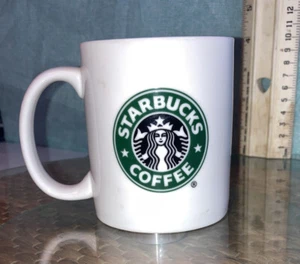 Starbucks Coffee Mug Classic White Green and Black Siren Mermaid Logo 2006 12 oz - Bild 1 von 6
