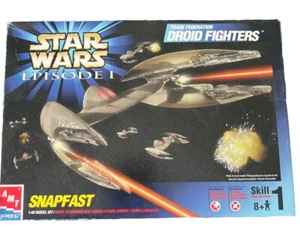 🔥Star Wars episode 1 Trade Federation Droid Fighters snapfast Model Kit🔥 - Picture 1 of 6