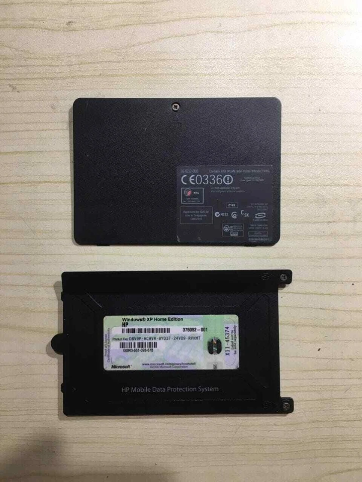 Set cover sportellini RAM Hard Disk per HP Compaq NX6110 for case memorie - Immagine 1 di 1