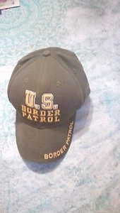 Rapid Dominance US Border Patrol Adjustable Embroidered Green Hat - Picture 1 of 5