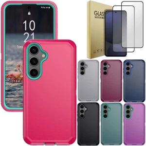Coque / Protecteur d'écran ultra résistante pour Samsung Galaxy S24 FE 5G S24 - Photo 1/54