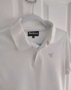 Mens Barbour Polo Shirt Size M Medium - Picture 1 of 8