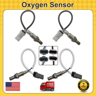 Sensor de oxígeno ascendente+abajo 4 piezas para GMC Yukon Yukon XL 2015 y Chevrolet Tahoe Suburban Foto 1 de 4