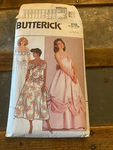 Butterick Misses Abend entbeintes Kleid vorne Nähmuster Größe 6 - 10 3752 - Bild 1 von 2