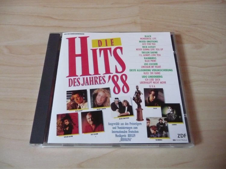 CD Die Hits des Jahres `88 Taylor Dayne Mandy Winter Rainbirds Sandra Camouflage - Bild 1 von 1