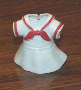 Replacement Walt Disney Red & White with Bow Tie Small Rubber Dress **READ** - Picture 1 of 3