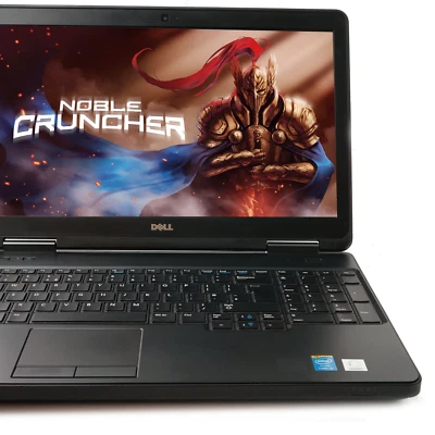 Fast Dell Laptop 8GB RAM 128GB SSD Windows 10 Pro WiFi HDMI 15in Business Ready - Image 1 of 4