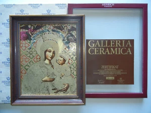 Heinrich Jahresikone 1984 Muttergottes von Gietrzwald + Zertifikat Nr. 206 + OVP - Picture 1 of 5