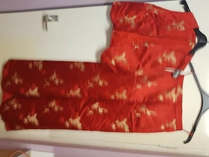 Chinesischer Seidenrock und Bolero Top - Bild 1 von 1