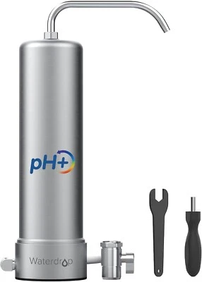 Waterdrop Alkaline Countertop Water Filter, 12 Months or 8,000 Gallons Long-Life - Image 1 of 4