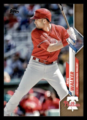 2020 Topps Update Gold #U123 Neil Walker /2020 (ref 235975) - Image 1 of 2