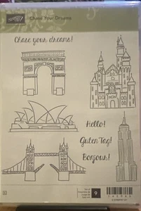 Stampin Up Chase Your Dreams! Stempelset, 9-teiliges Set neu, offener Karton - Bild 1 von 7