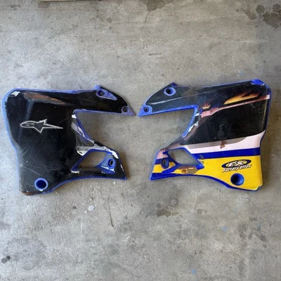 2001 2002 Yamaha YZ250F YZ250 F WR250F WR250 Gas Tank Shroud Plastic - Image 1 of 4