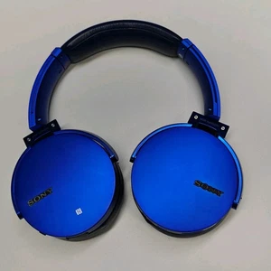 Sony Blue MDR-XB950B1 Extra Bass Bluetooth Kopfhörer - Gebraucht & Top Klang - Bild 1 von 2
