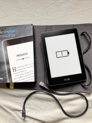 Amazon Kindle Voyage 7. Gen 4GB Wi-Fi – 6” E-Ink, 300 ppi, Beleuchtung - Bild 1 von 4