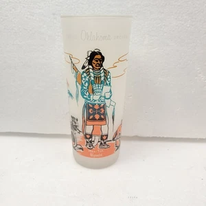 Vidrio esmerilado vintage Acee Blue Eagle Knox Oil Co gallina Wyandot indio, como nuevo  - Imagen 1 de 6